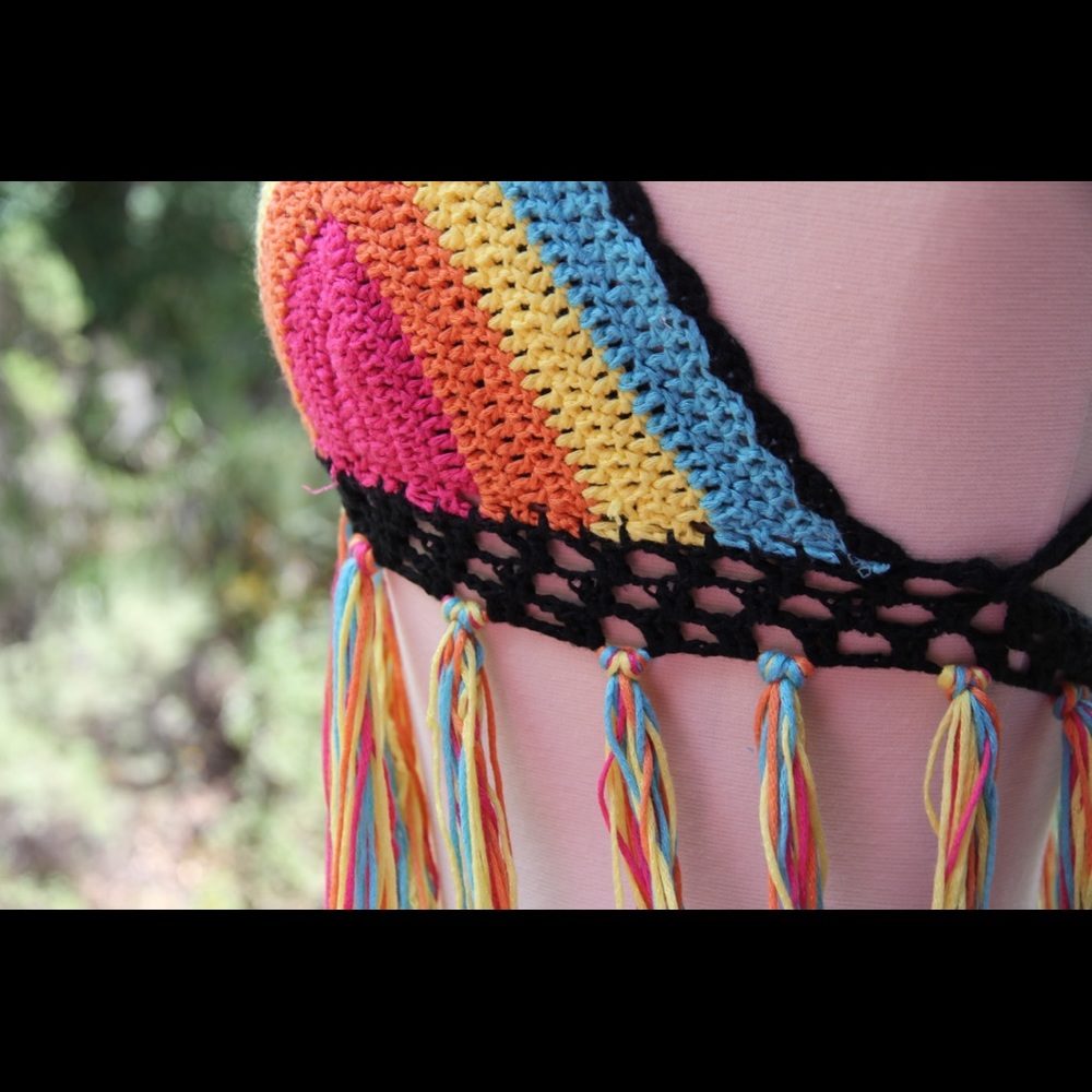 Rainbow bralet - Picture 4 of 8